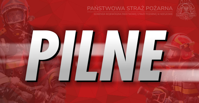 Tragiczny finał pożaru w Boguchwale. Znaleziono ciało mężczyzny