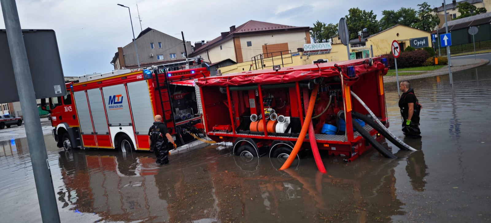 Skutki burz na Podkarpaciu. Strażacy interweniowali blisko 60 razy [VIDEO]