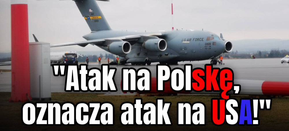 Amerykańskie samoloty lądują na Podkarpaciu. “Wojna z Polską, oznaczałaby wojnę z USA” (VIDEO, ZDJĘCIA)