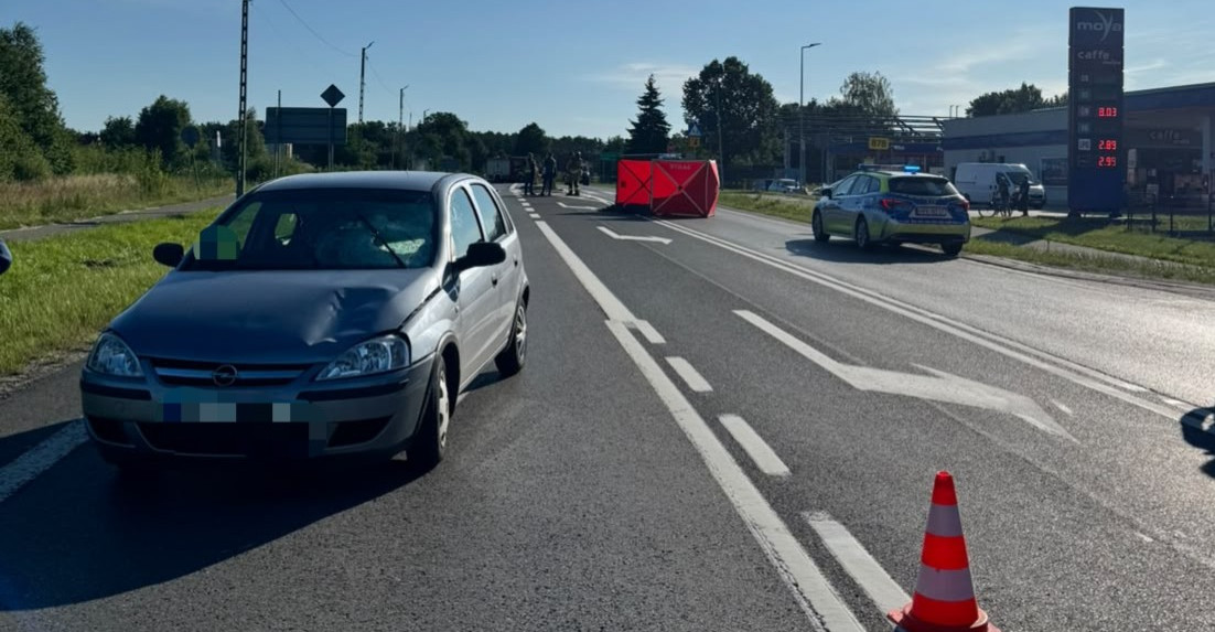 ZARZECZE: Tragiczny wypadek na przejściu dla pieszych. Nie żyje mężczyzna