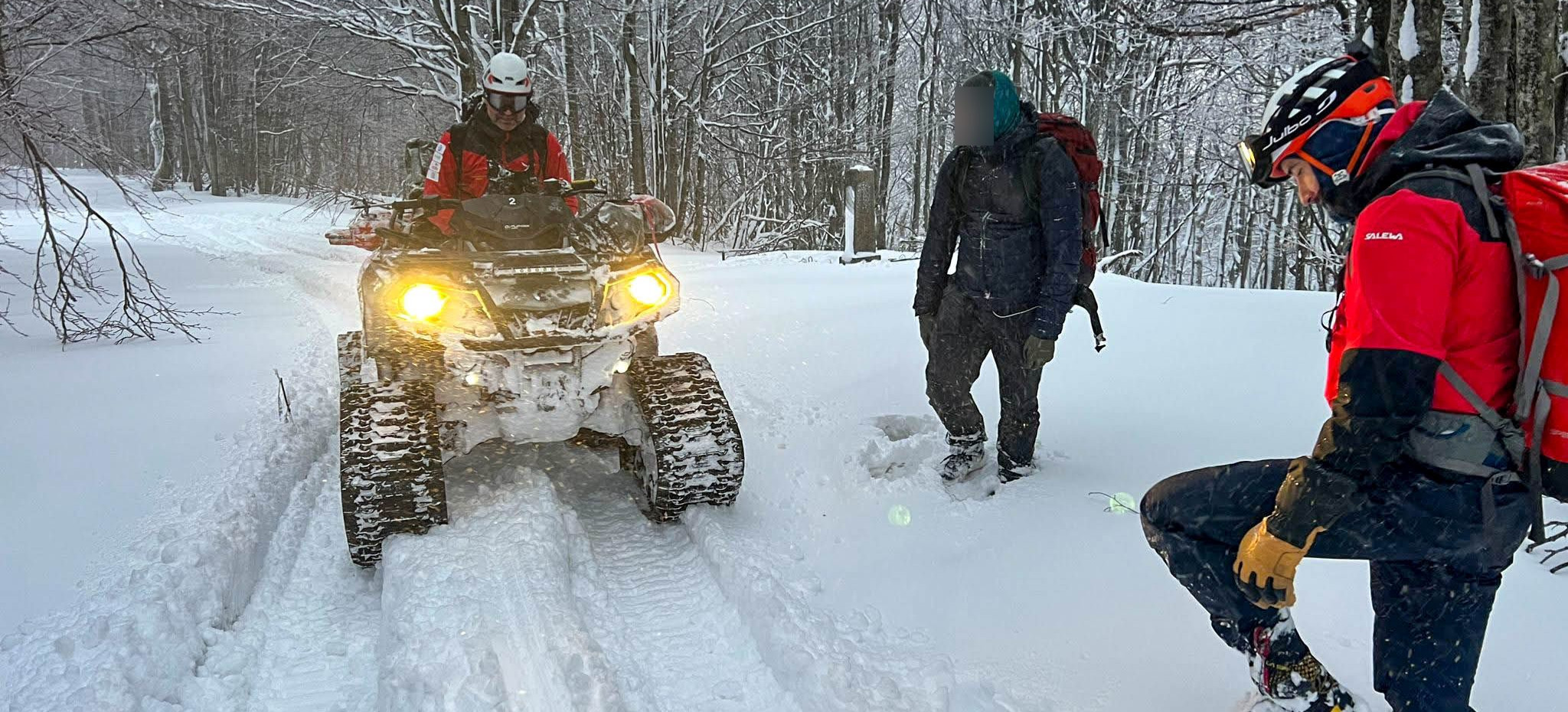 Zagubione małżeństwo, wypadek na kładzie. GOPR-owcy w akcji