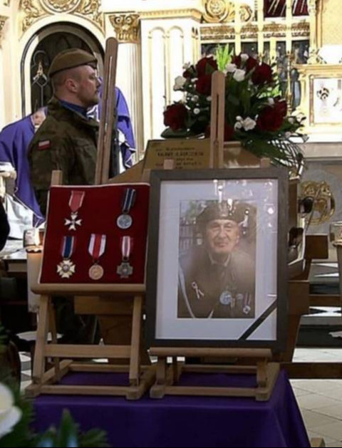 Żołnierze WOT oddali hołd kombatantowi Armii Krajowej