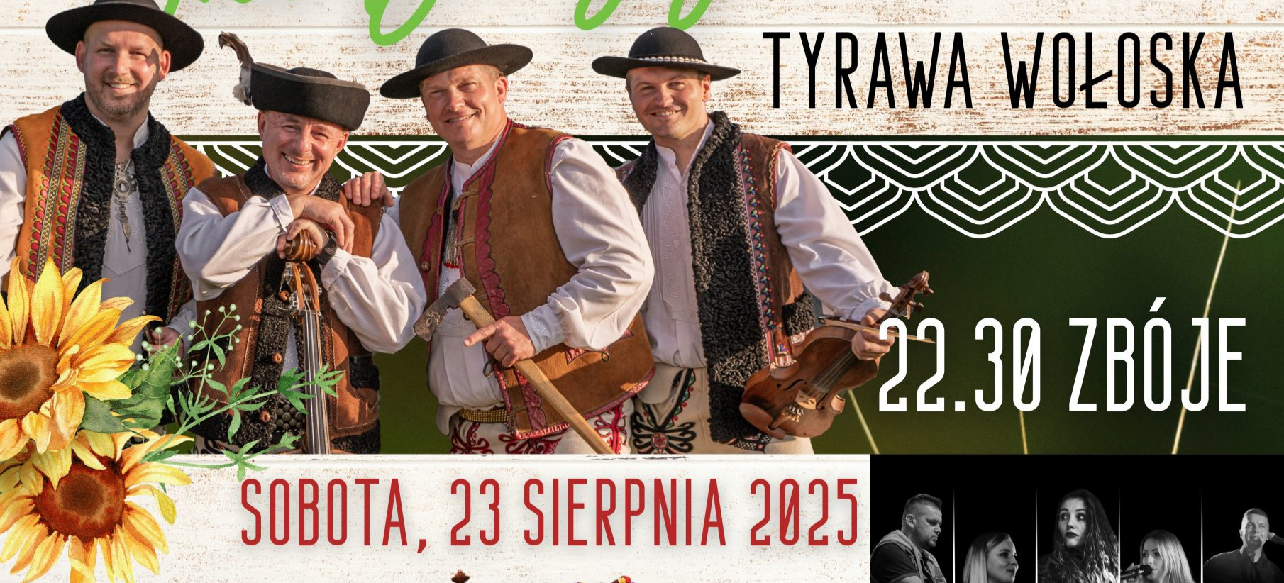 23 SIERPNIA: Powiatowo-Gminne EkoDożynki w Tyrawie Wołoskiej!