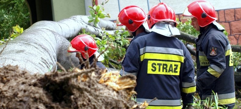 Burze nad Podkarpaciem. 310 interwencji strażaków!