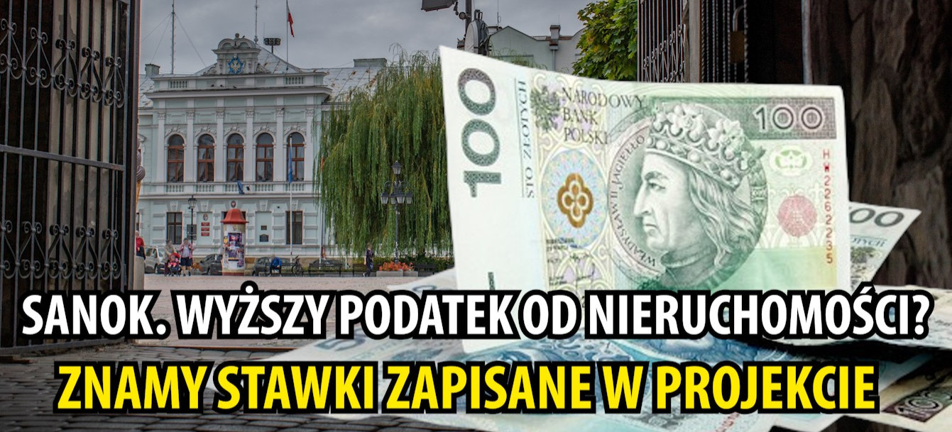 Wyższy podatek od nieruchomości? Znamy stawki zapisane w projekcie