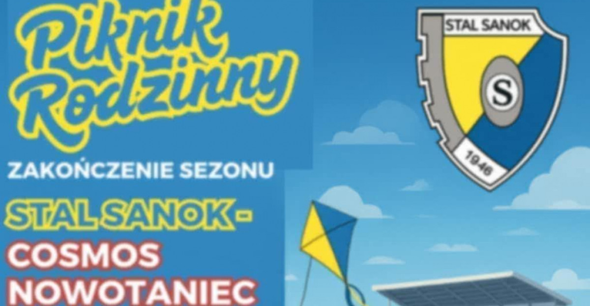 Mecz, piknik i atrakcje – żółto-niebieska sobota w Sanoku
