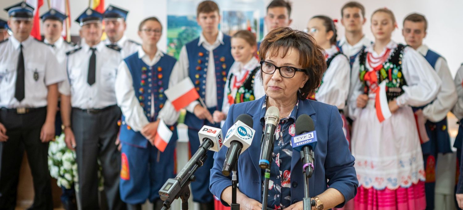 Marszałek Sejmu w gminie Dydnia: Chcemy osiągnąć poziom zamożności Zachodniej Europy (VIDEO, ZDJĘCIA)