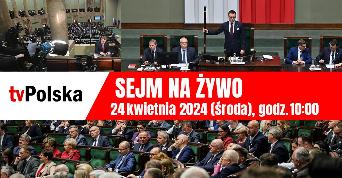 Sejm NA ŻYWO. Dziś o zmianach w Trybunale Konstytucyjnym (OGLĄDAJ)