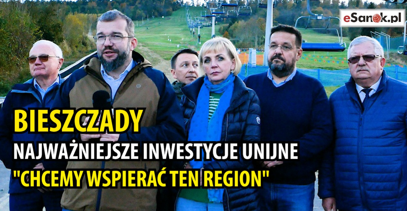 BIESZCZADY. Posłowie wizytują najważniejsze unijne inwestycje. „Chcemy wspierać ten region” (VIDEO)