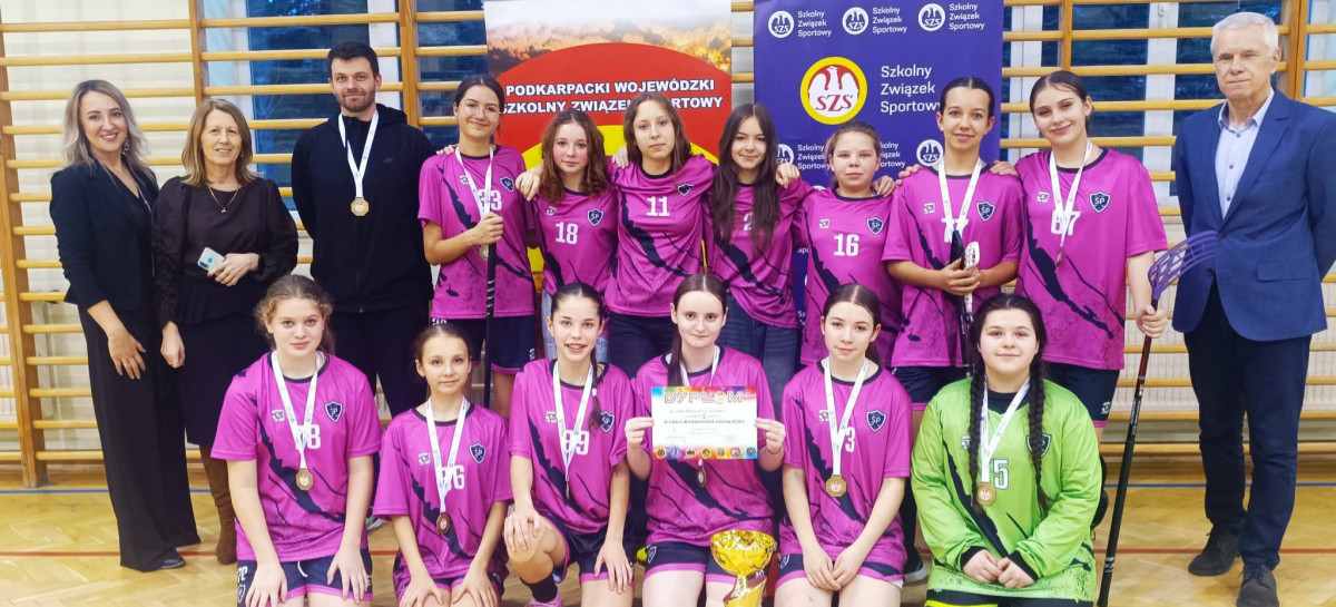 Historyczny sukces Zespołu Szkół w Nowotańcu w finale wojewódzkim unihokeja