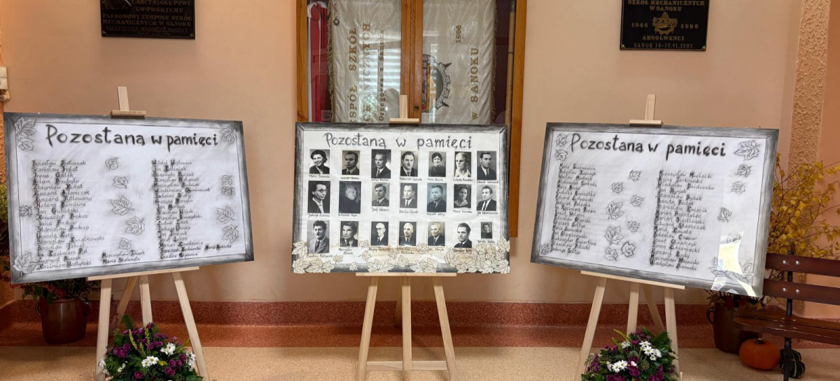 „Mechanik” pamięta o swoich. Hołd dla tych, którzy tworzyli historię szkoły [ZDJĘCIA]