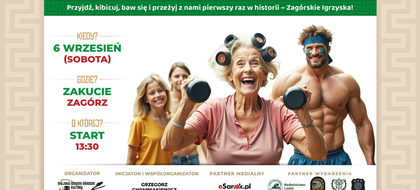 ZAGÓRSKIE IGRZYSKA NADCHODZĄ! Sport na wesoło, rodzinny piknik i… szansa na uratowanie życia! (VIDEO)