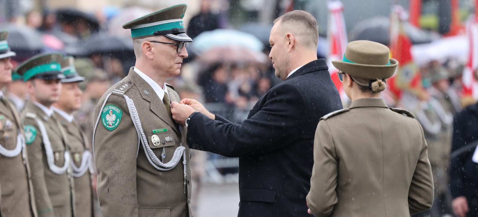 Prezydent uhonorował Bieszczadzkich Strażników Granicznych [ZDJĘCIA]