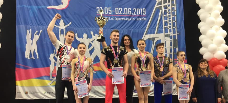 Świetne występy rzeszowskich akrobatów na mistrzostwach Polski w Chorzowie!
