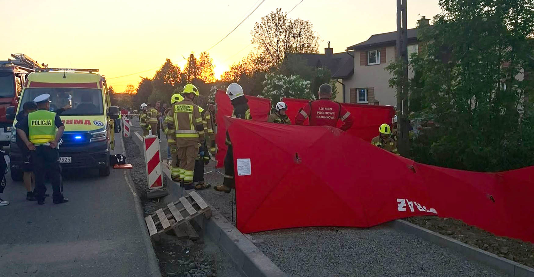 Tragiczny wypadek pod Jaśliskami. Nie żyje motocyklista [ZDJĘCIA]