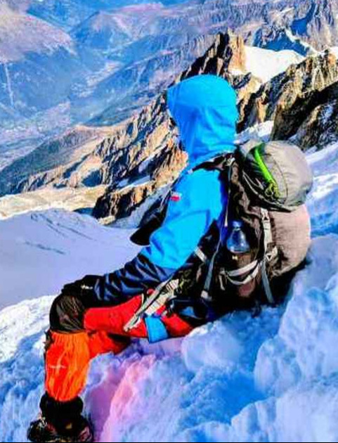 Żołnierz 20. Brygady Obrony Terytorialnej zdobył najwyższy szczyt Alp