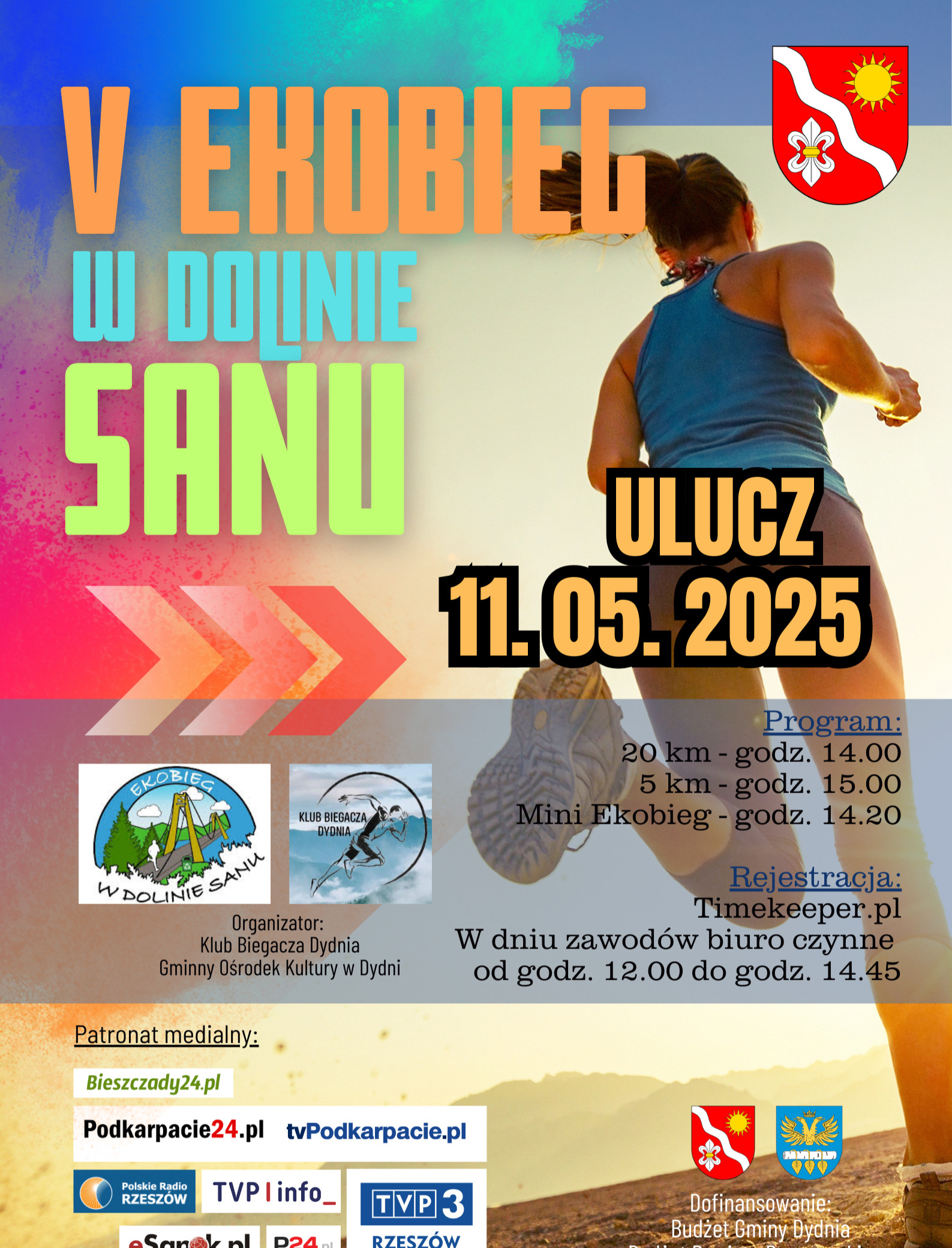 V Ekobieg w Dolinie Sanu — sport, natura i niezapomniane widoki. Start już 11 maja!