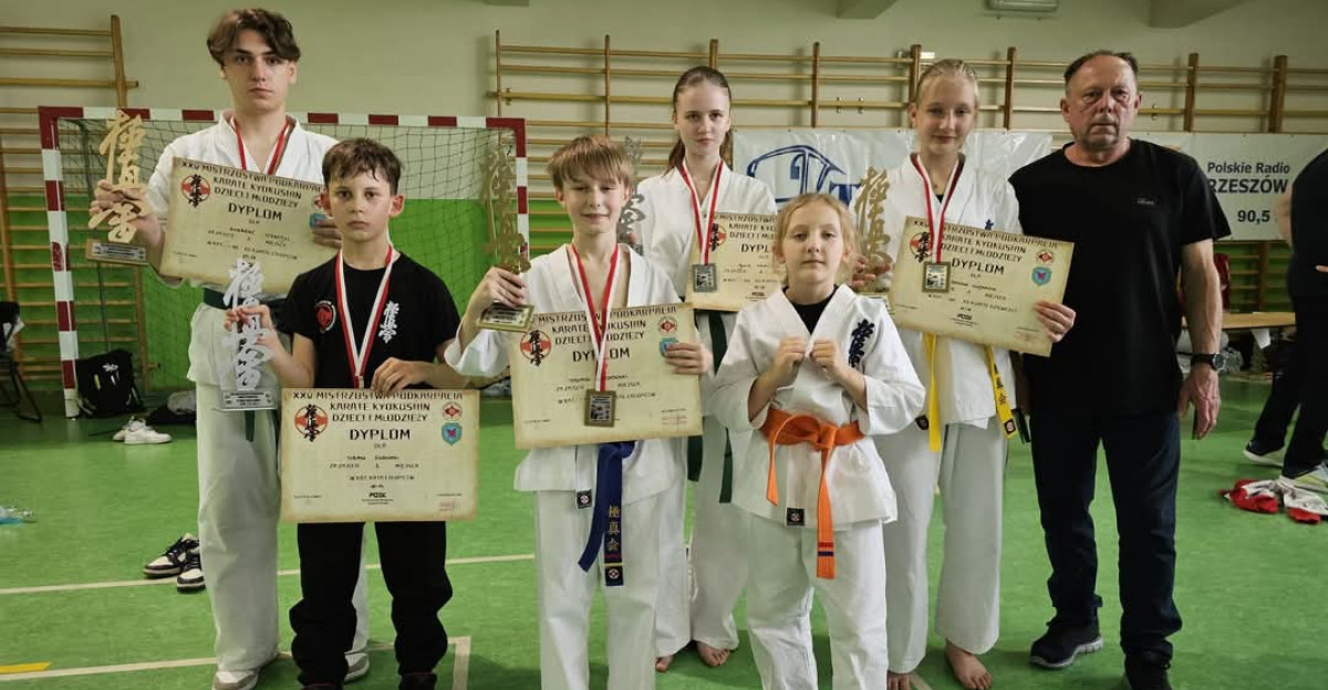Sanoccy karatecy z medalami na XXV Mistrzostwach Podkarpacia