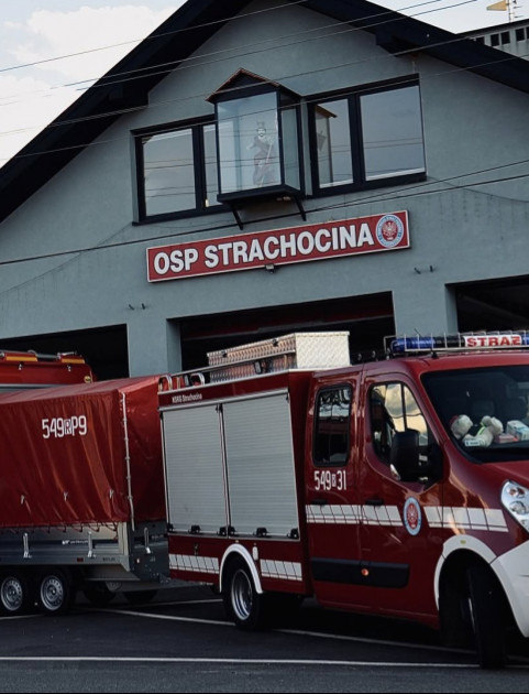 Nowy sprzęt dla strażaków-ochotników z OSP Strachocina [ZDJĘCIA]