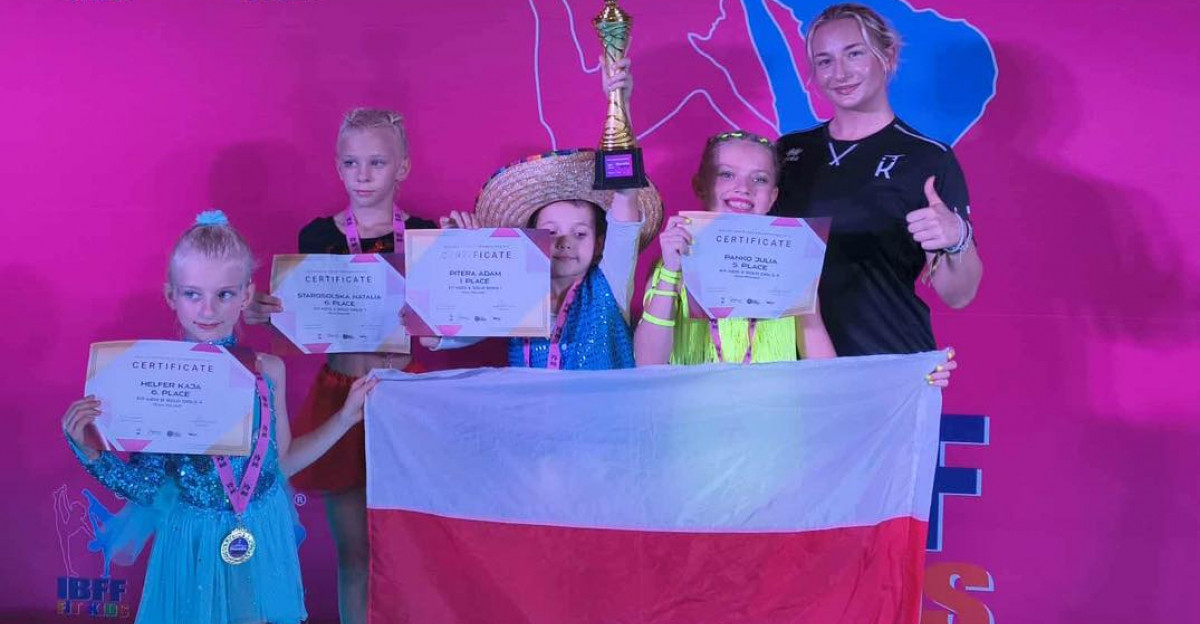 Sanoczanie z sukcesami na Mistrzostwach Świata IBFF Fit Kids w Chorwacji [VIDEO, ZDJĘCIA]