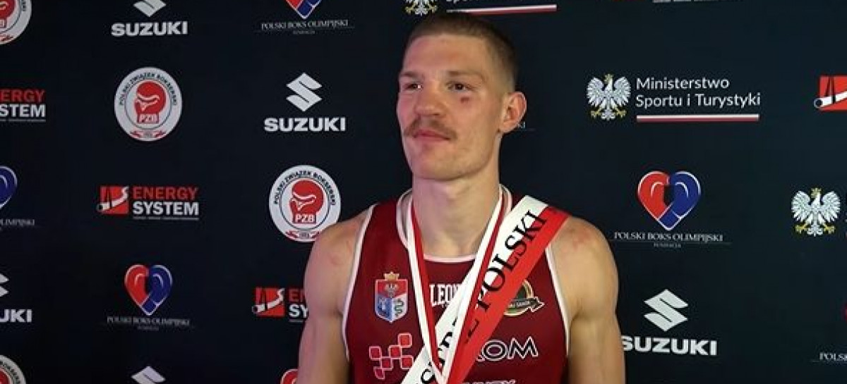 Adam Tutak z Texom Samuraj Sanok Młodzieżowym Mistrzem Polski w boksie [VIDEO]