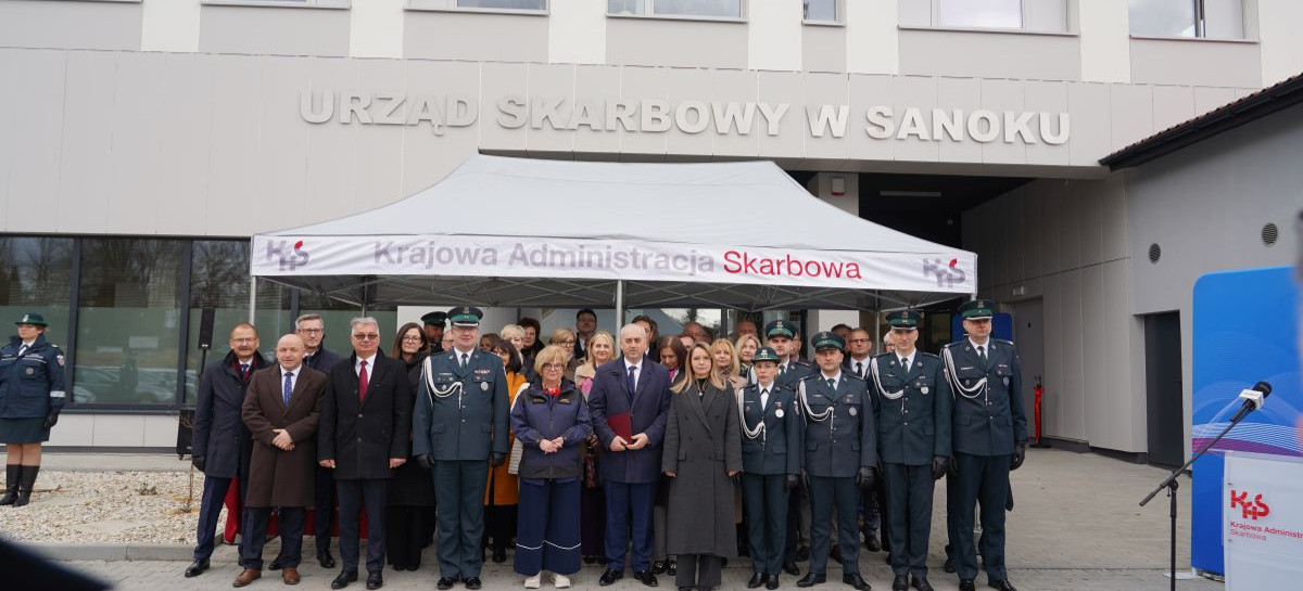 Nowa siedziba Urzędu Skarbowego w Sanoku już otwarta [VIDEO, ZDJĘCIA]