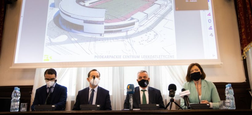 Marszałek Ortyl: Deklarujemy wsparcie dla budowy Podkarpackiego Centrum Lekkoatletycznego