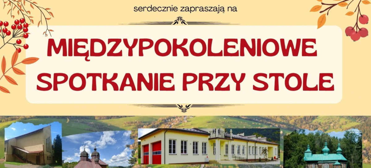 Międzypokoleniowe Spotkanie przy Stole w Szczawnem