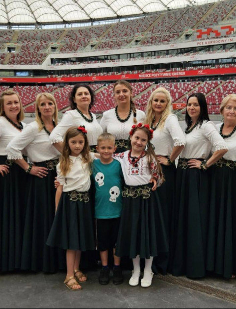 KGW Nagórzanki na Stadionie Narodowym! Reprezentowały Podkarpacie w finale Bitwy Regionów [ZDJĘCIA]