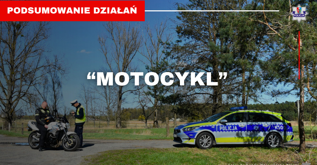 „Motocykl” – podsumowanie działań na podkarpackich drogach