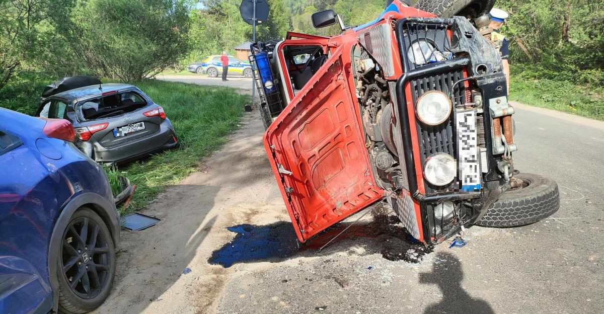 Niebezpiecznie w Dołżyczy. Wypadek z udziałem ratowników GOPR! (FOTO)