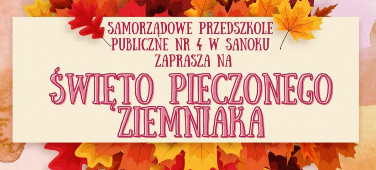 Święto Pieczonego Ziemniaka w Sanoku. Rodzinne spotkanie w ogrodzie przedszkolnym