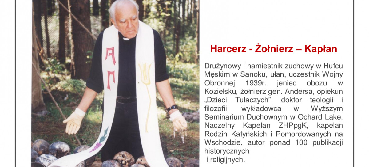 107. rocznica urodzin ks. hm. Zdzisława Peszkowskiego. Uroczystości w Sanoku