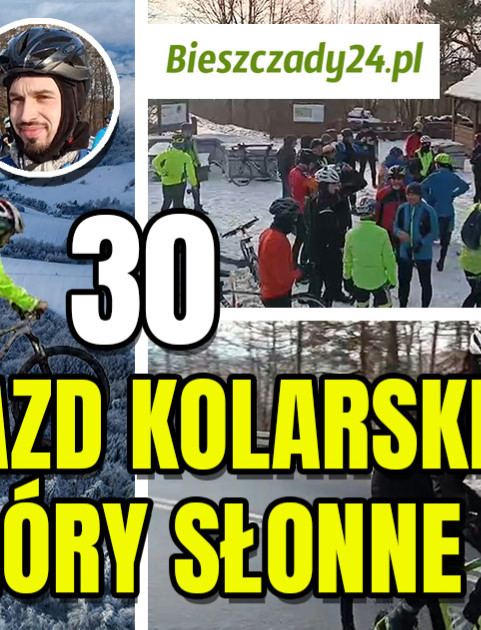 Nowy rok na rowerze. 30 wyjazd  kolarski na góry słonne! (VIDEO)