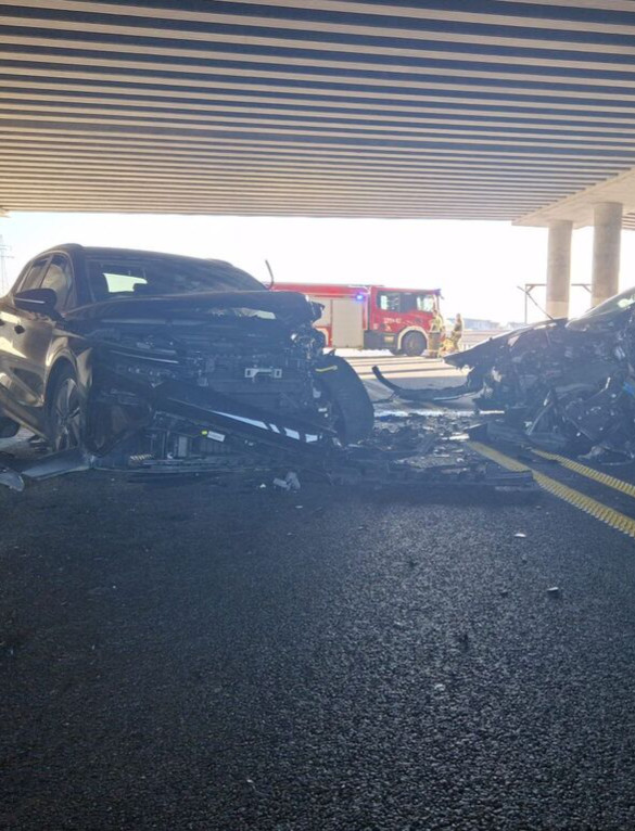 Czołowe zderzenie na S19, potrącony pieszy i pijany rowerzysta. Bilans weekendu na drogach w regionie