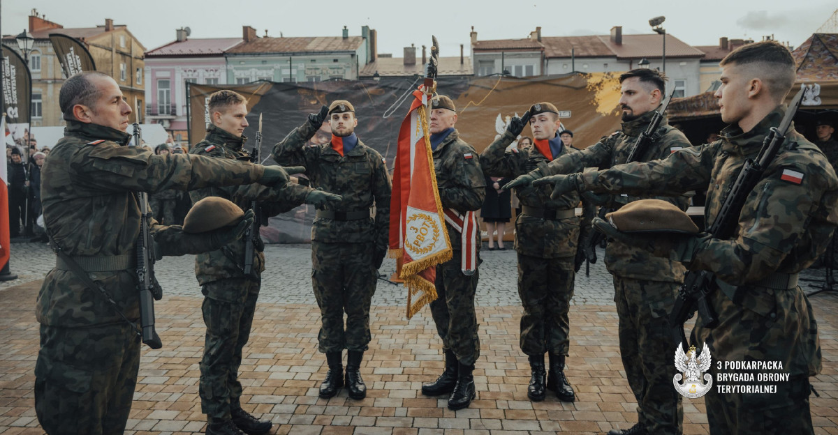 72 ochotników złożyło przysięgę w 3 Podkarpackiej Brygadzie OT [ZDJĘCIA]