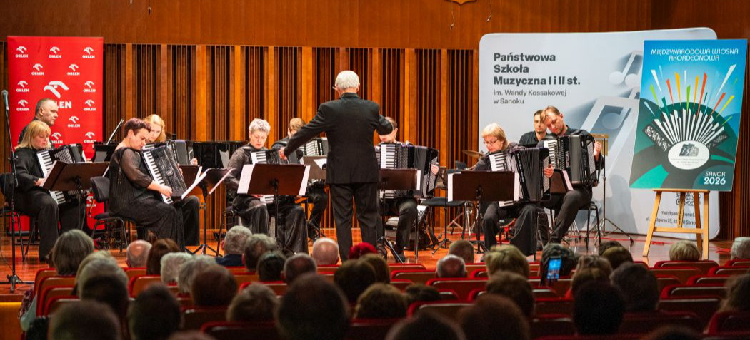 Międzynarodowa Wiosna Akordeonowa w Sanoku! Za nami magiczna inauguracja [ZDJĘCIA]