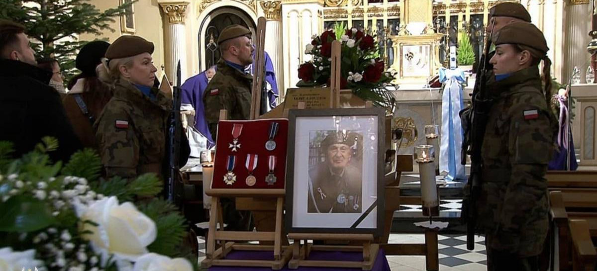 Żołnierze WOT oddali hołd kombatantowi Armii Krajowej