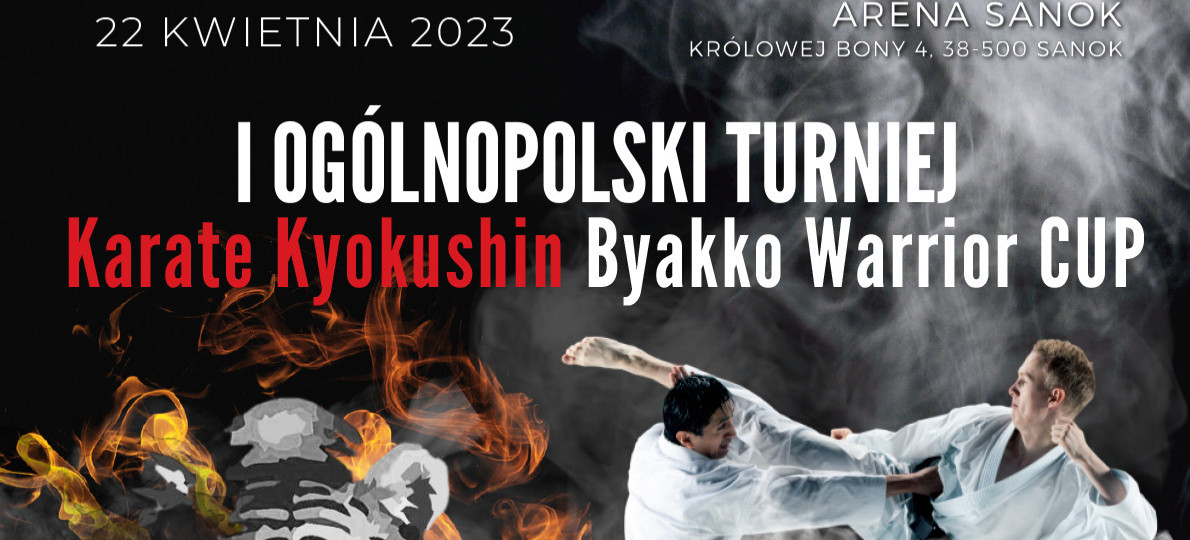 SANOK: Ogólnopolski Turniej Karate Kyokushin już w najbliższą sobotę!