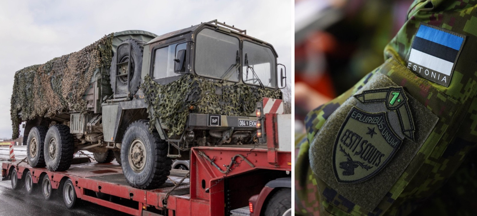 Żołnierze Wielkiej Brytanii i Estonii już w Polsce. Pomogą odbudować ogrodzenie (VIDEO, ZDJĘCIA)