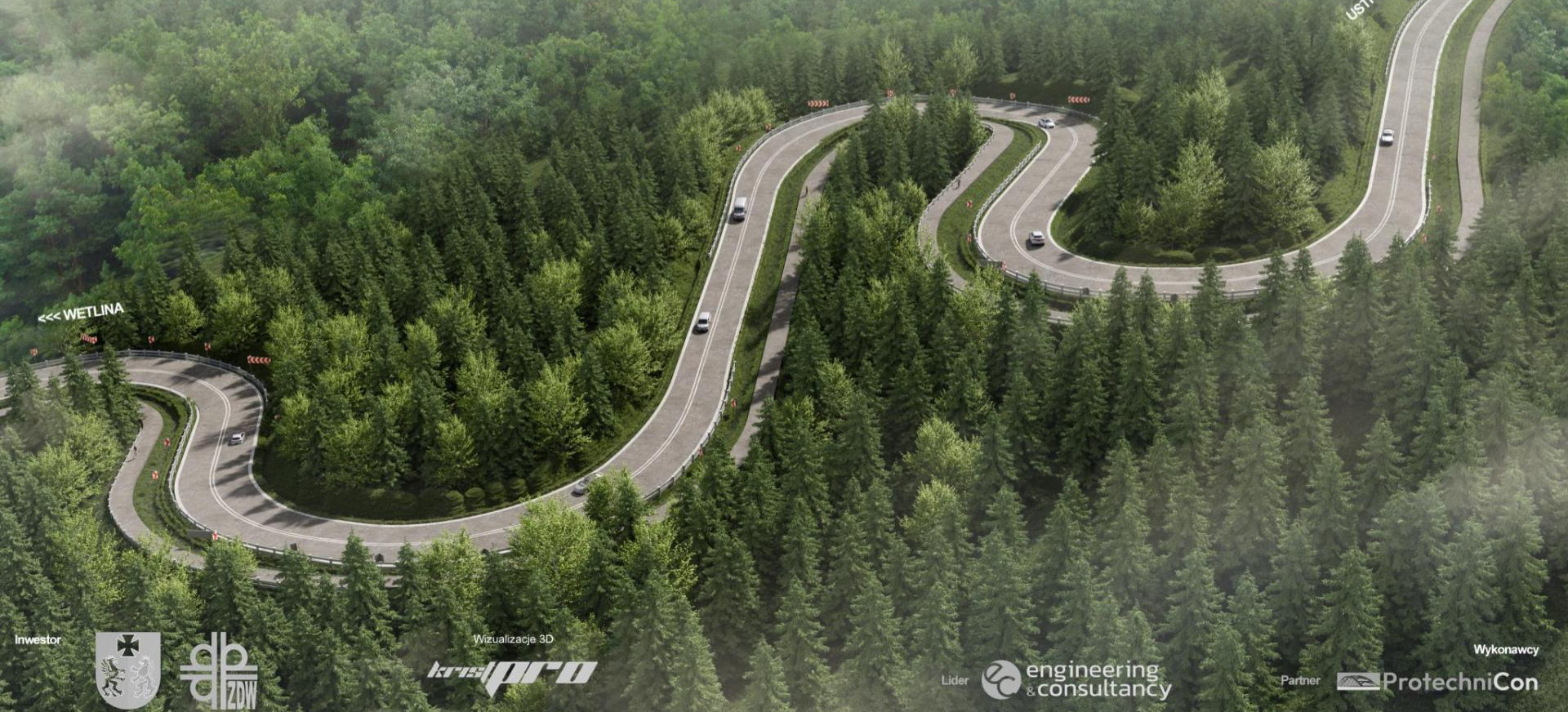 BIESZCZADY: Wielka Pętla Bieszczadzka doczeka się przebudowy (WIZUALIZACJE)