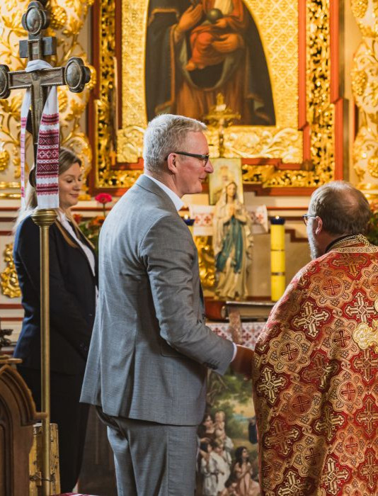 Pod znakiem Krzyża Pańskiego. Uroczystości w sanockiej Parafii Prawosławnej [ZDJĘCIA]