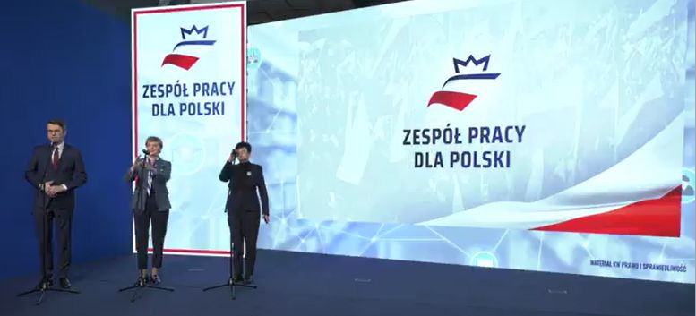 PiS: Konferencja prasowa Zespołu Pracy dla Polski(VIDEO)
