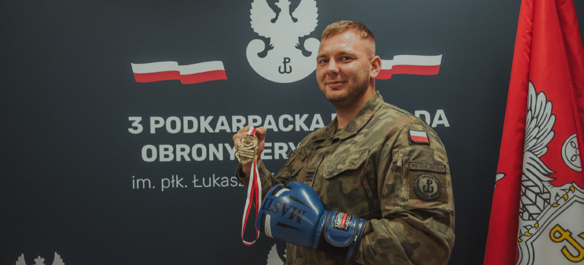 Mundur i pas mistrza – żołnierz 3 PBOT najlepszy w Polsce