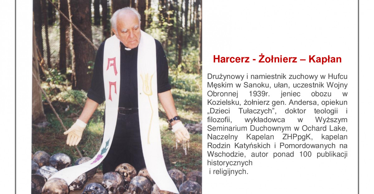 107. rocznica urodzin ks. hm. Zdzisława Peszkowskiego. Uroczystości w Sanoku