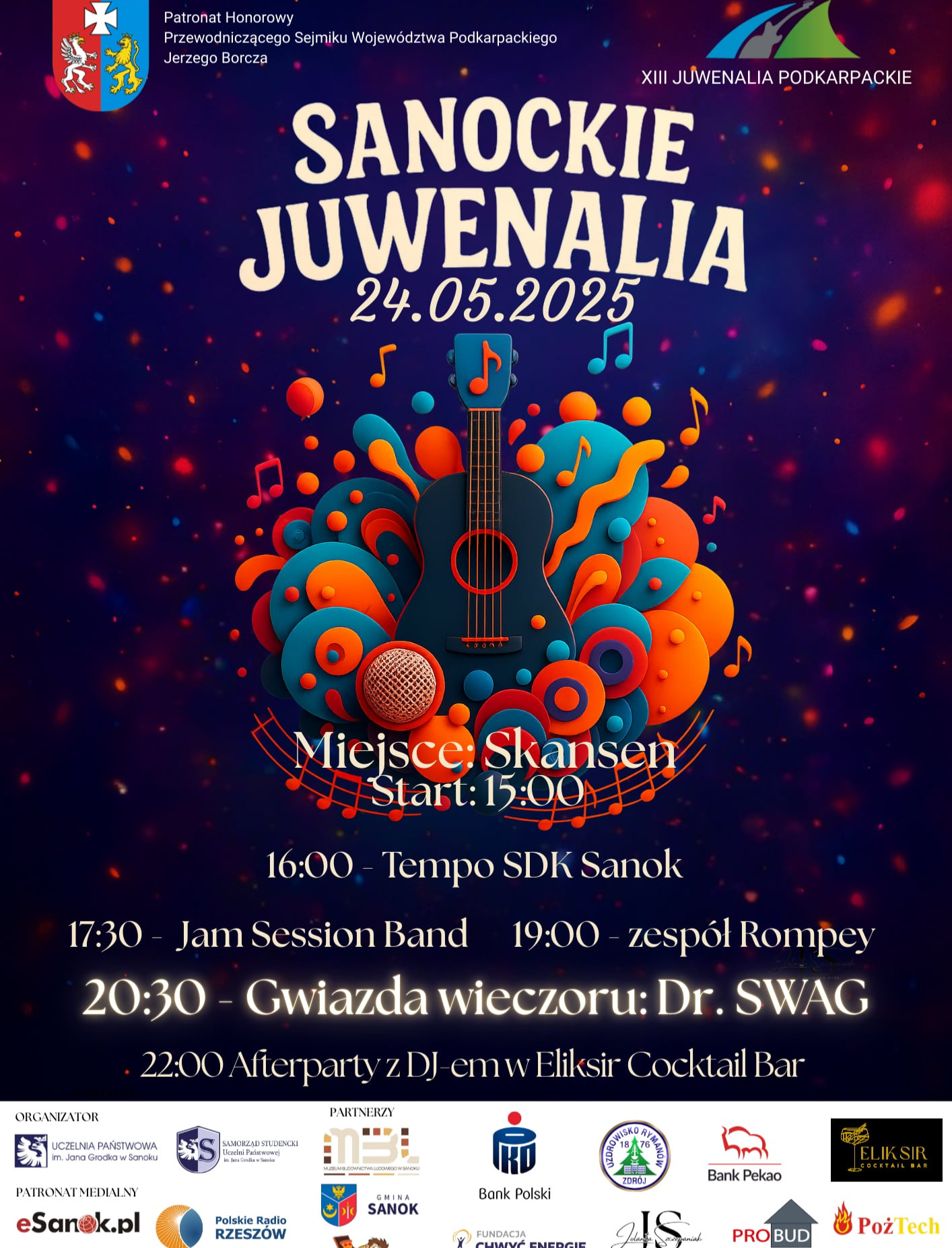 Sanockie Juwenalia 2025 – święto studentów już w tę sobotę!