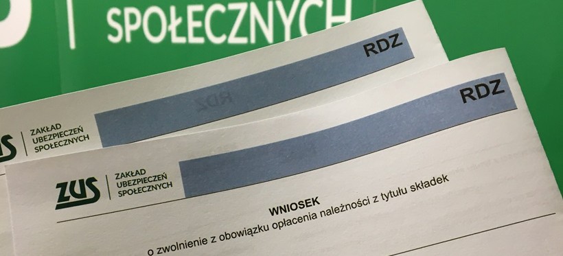 ZUS: Do końca czerwca można składać wniosek o zwolnienie ze składek