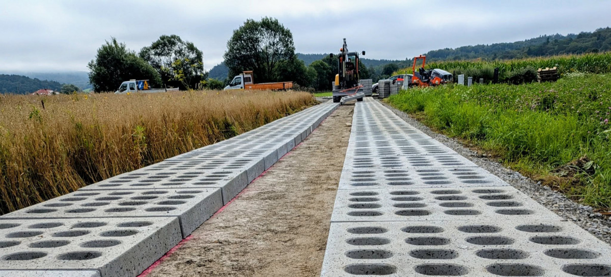 Modernizacja dróg dojazdowych do gruntów rolnych w Mrzygłodzie i Strachocinie