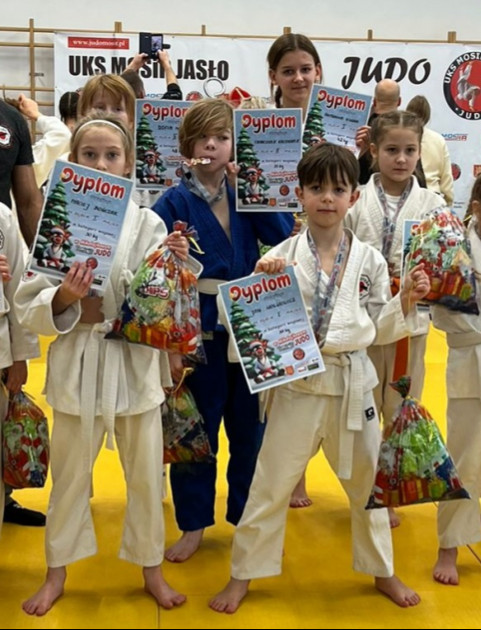 Świetne wyniki Pantery Sanok w Mikołajkowym Turnieju Judo w Jaśle [ZDJĘCIA]