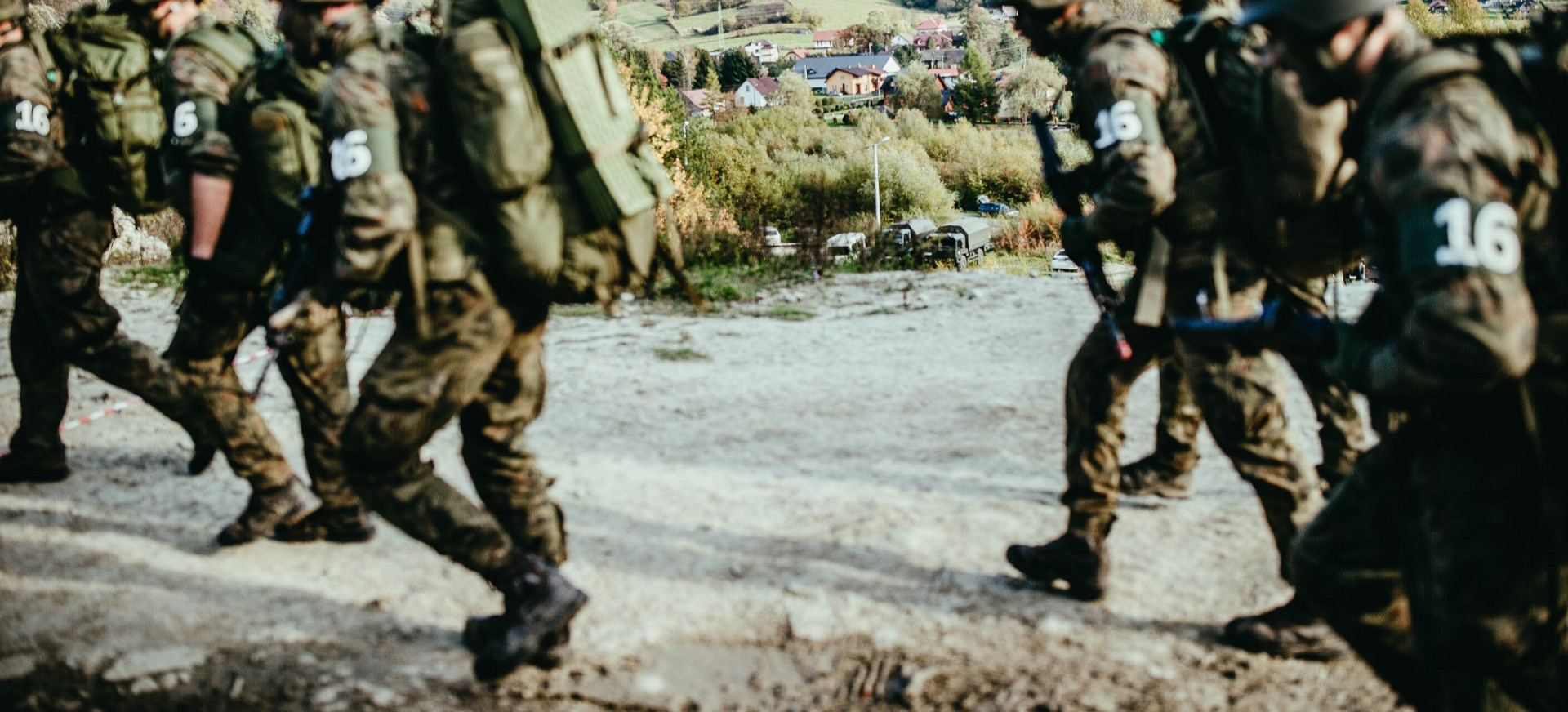 Szkolenie wojskowe w Bieszczadach! Obszar działań (MAPA)